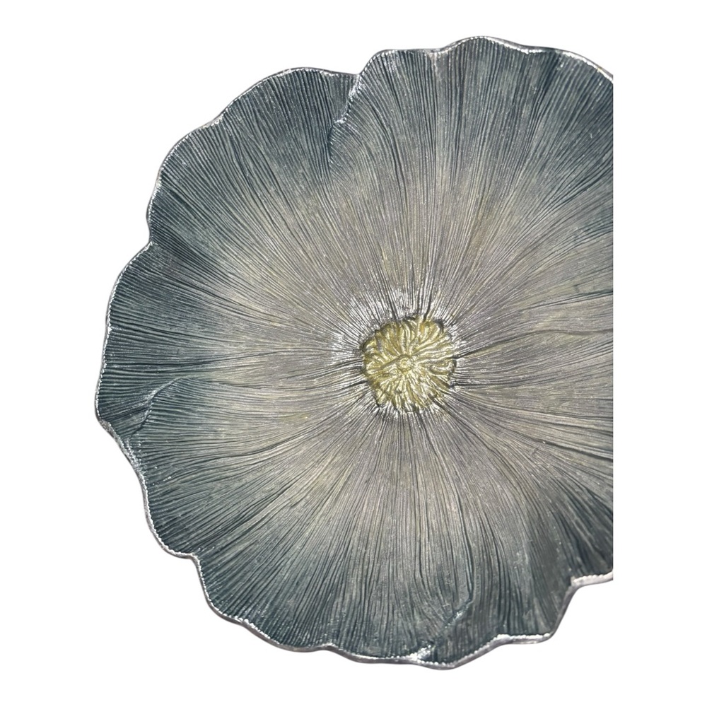 Michael Aram 13” Round Large Poppy Bowl 6” Deep. 

Retails for $450 - Picture 2 of 10